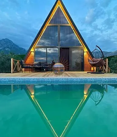 4 Kisilik Mustakil Havuzlu, Sunset Bungalov 2 *