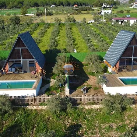 Vilă 4 Kisilik Mustakil Havuzlu, Sunset Bungalov 2 Muğla