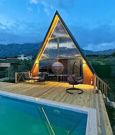 Villa 4 Kisilik Mustakil Havuzlu, Sunset Bungalov 2 *
