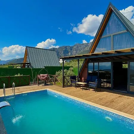 Vilă 4 Kisilik Mustakil Havuzlu, Sunset Bungalov 2 Muğla