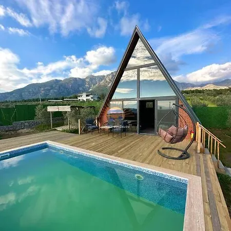 4 Kisilik Mustakil Havuzlu, Sunset Bungalov 2