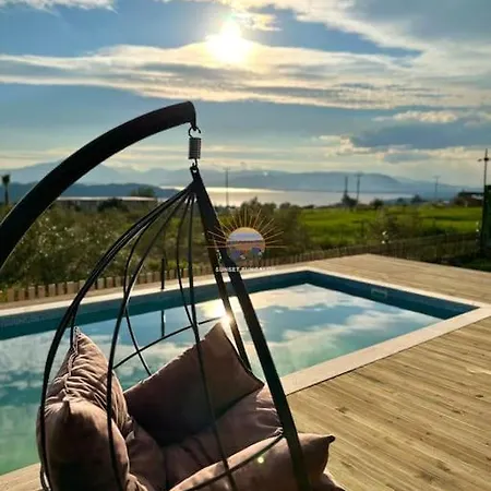 فيلة 4 Kisilik Mustakil Havuzlu, Sunset Bungalov 2 موجلا